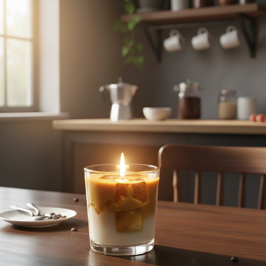 Emotional Support Coffee Candle