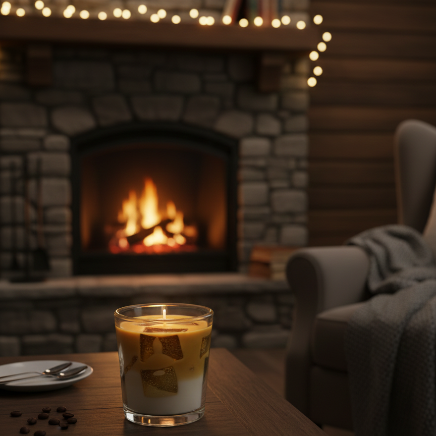 Emotional Support Coffee Candle